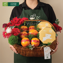 Giỏ Quà Bánh Trung Thu Trái Cây Tinh Tế Fusion Moon 5