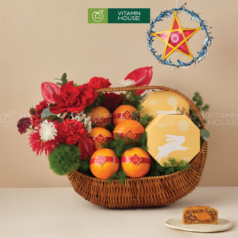Giỏ Quà Bánh Trung Thu Trái Cây Tinh Tế Fusion Moon 5