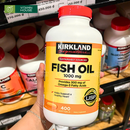 Dầu cá Kirkland 1000mg Mỹ Hộp 400 viên