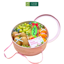 hộp quà trái cây cam, kiwi, nho nhập khẩu và táo rockit tặng người yêu