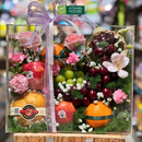 Giỏ Quà Trái Cây Cherry, Nho, Quýt Vali Sang Trọng Chúc Mừng Sự Kiện Đặc Biệt