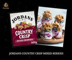 Ngũ Cốc Nho Khô Country Crisp Jordans Anh Hộp 500g