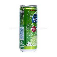 Soda Sangaria Nhật Vị Dưa Lưới Lon 250g
