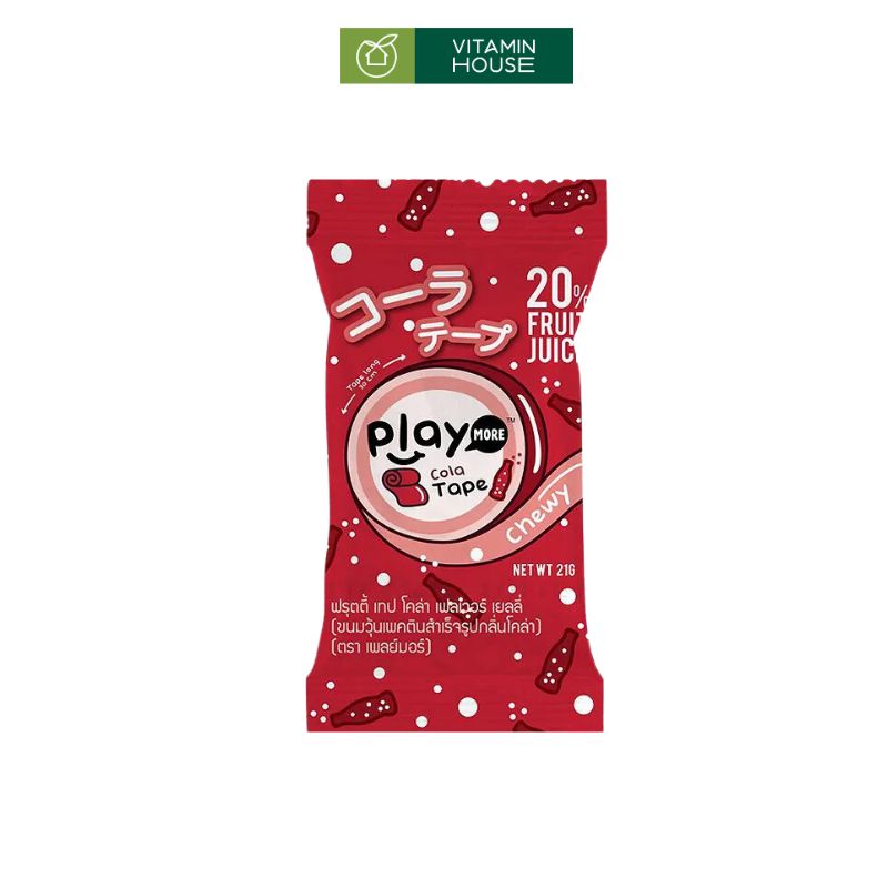 Kẹo Dẻo Cuộn Playmore Vị Ngon Thái Lan