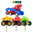 Kẹo Đồ Chơi Funmore Xe Khủng Long  & Robot Bắt Mắt