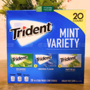 Kẹo Gum Trident Mỹ Vị Bạc Hà Truyền Thống 14 Tép