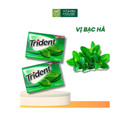 Kẹo Gum Trident Mỹ Vị Bạc Hà Spearmint