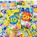 Kẹo Mút Bổ Sung Canxi/IQ Kodomo Gói 10 Cái (2 Vị)
