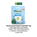 Kẹo Ngậm Bạc Hà Fresh Mint Ricola Gói 15g