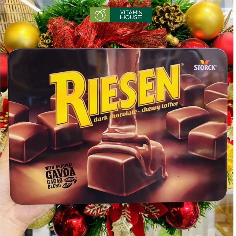 Kẹo Socola Riesen Chewy Toffee 315g Hương Vị Cổ Điển Ngọt Ngào Trường
