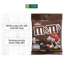 Kẹo Socola Sữa M&M's Gói 90G
