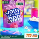 Kẹo Quả Mọng Sấy Lạnh Jolly Rancher Gói 87g