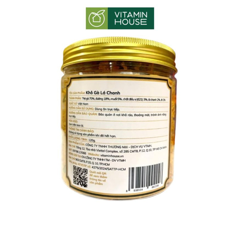 Khô Gà Lá Chanh Vitamin House