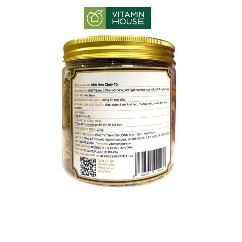 Khô Heo Cháy Tỏi Vitamin House