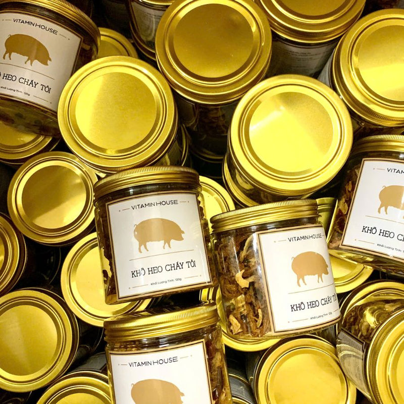 Khô Heo Cháy Tỏi Vitamin House