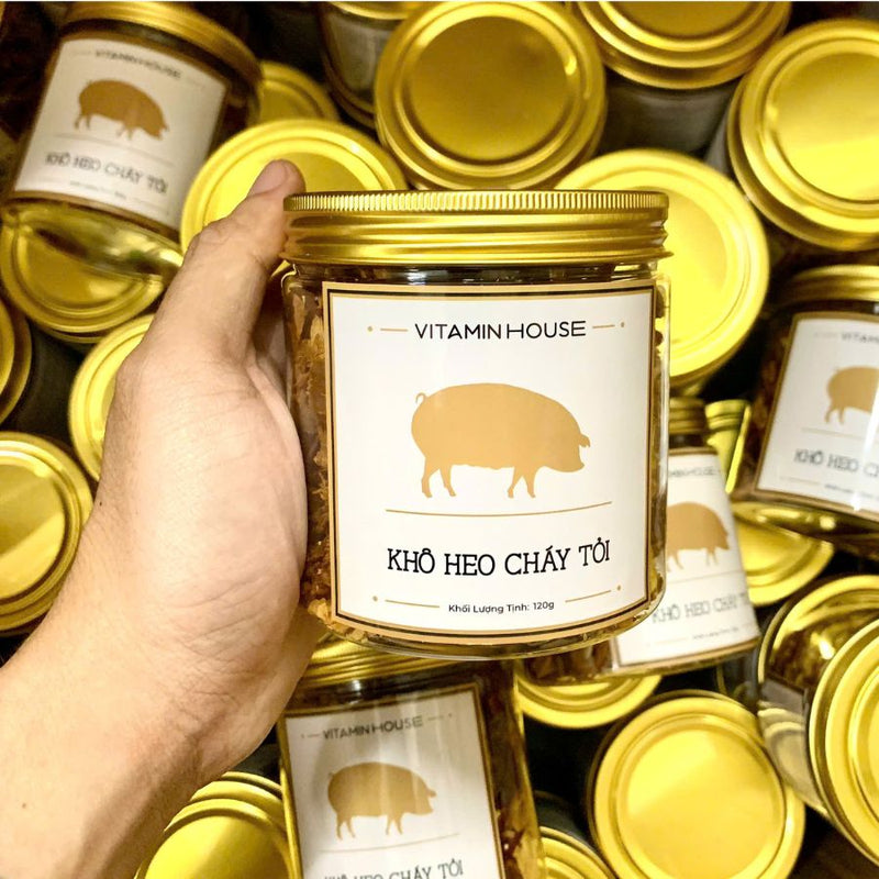 Khô Heo Cháy Tỏi Vitamin House