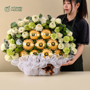 Giỏ Trái Cây Lê Nhập Khẩu Cúng Viếng Đám Tang Thành Kính