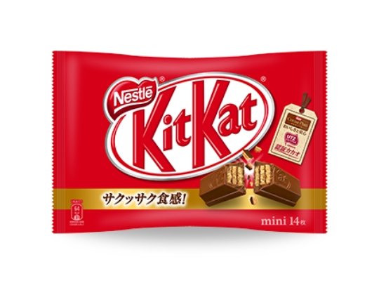 Bánh Xốp Kitkat Mini Vị Truyền Thống Nestle Nhật Gói 12 Thanh (Đỏ)