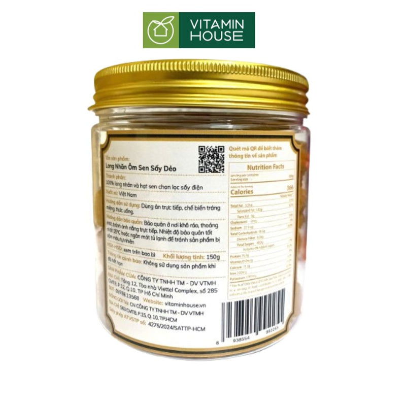 Long Nhãn Hương Chi Ôm Sen Thượng Hạng- Đặc Sản Hưng Yên