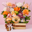 Giỏ Quà Trái Cây Celebration Fruit 04 - Táo Envy, Lê Nâu, Nho Đỏ Đi Thăm Bệnh Thay Lời Chúc Sức Khỏe