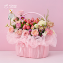 Giỏ Quà Trái Cây Celebration Fruit 11 - Dâu Nhập Khẩu Tặng Dịp Valentine Cho Vợ, Người Yêu