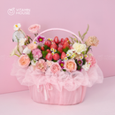 Giỏ Quà Trái Cây Celebration Fruit 11 - Dâu Nhập Khẩu Tặng Dịp Valentine Cho Vợ, Người Yêu