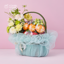 Giỏ Quà Trái Cây Celebration Fruit 15 - Nho Đỏ, Táo Envy, Quýt Tặng Người Thân, Bạn Bè