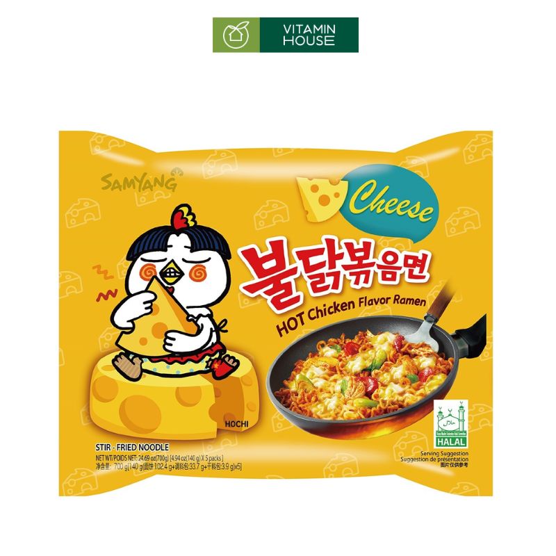 Mì Cay Hàn Quốc  Samyang Đậm Đà Cay Nồng Thơm Ngon
