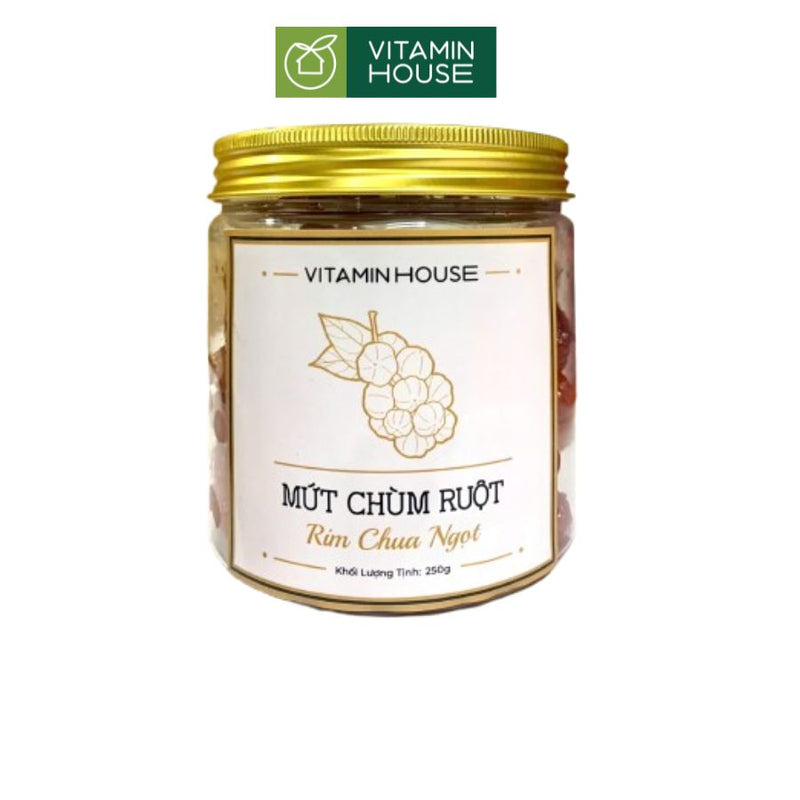 Mứt chùm ruột rim chua ngọt vitamin house