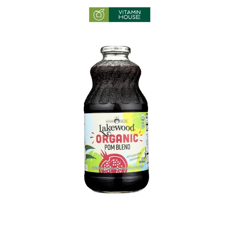 Nước Ép Organic Lakewood Mỹ Chai 946ml Tinh Chất Từ Thiên Nhiên
