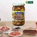 Oliu Đen Có Hạt Leccino Black Olives Ý Hũ 170g