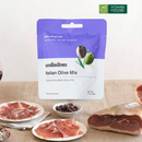 Oliu Hỗn Hợp Tách Hạt Tẩm Gia Vị Italian Olive Mix Doypack Ý Túi 30g
