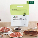 Oliu Xanh Tách Hạt Castelvetrano Doypack Ý Túi 30g