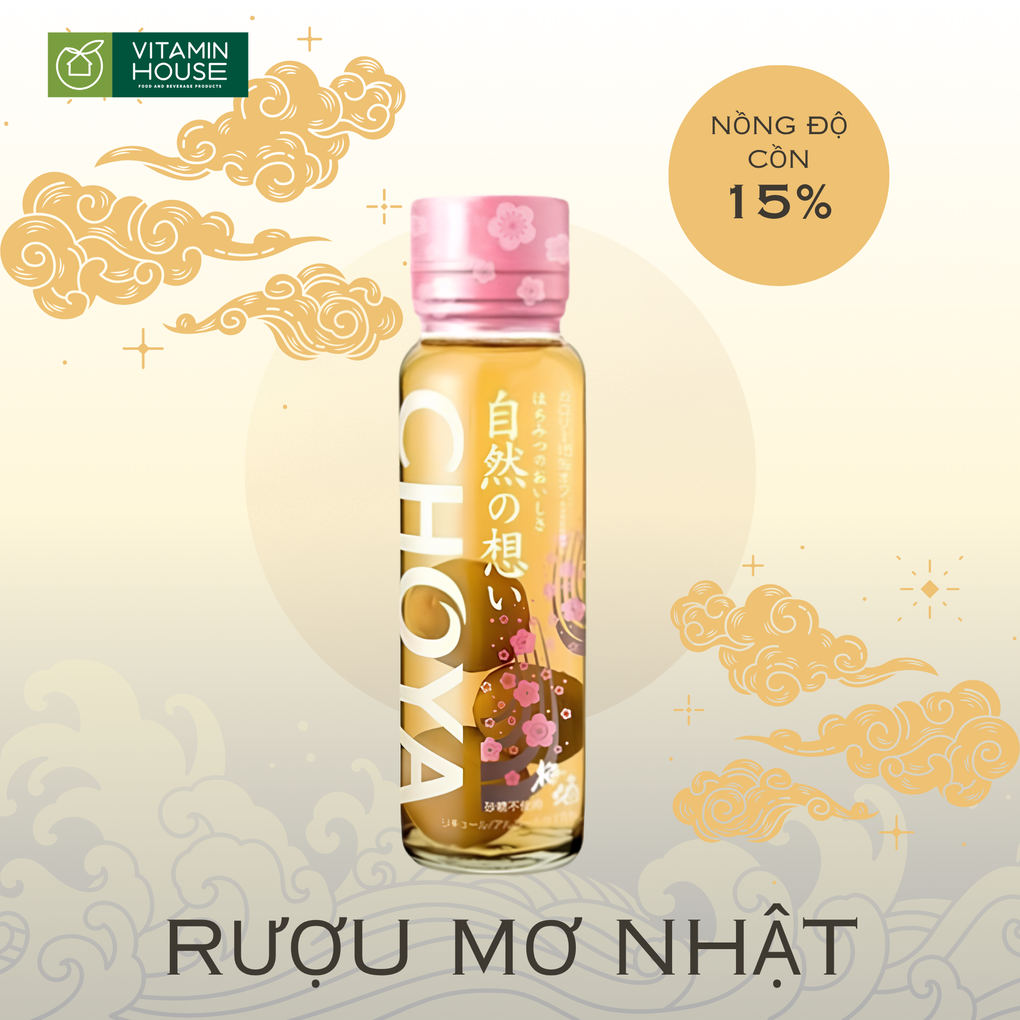 Rượu Choya Natural - 325ml