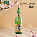 Rượu Sake Nishinoseki Junmaishu Nhật Bản Chai 1800ml (15%)