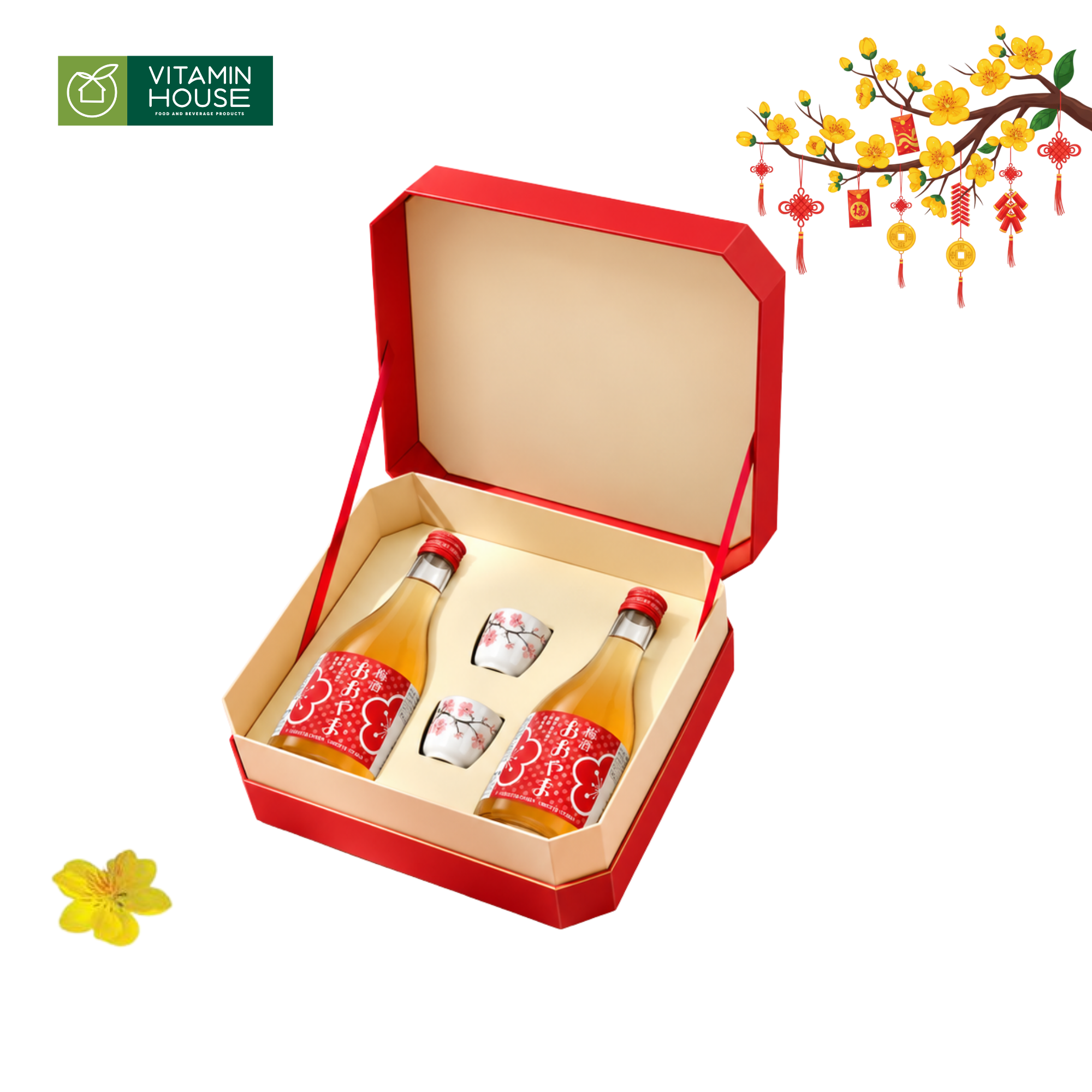 Set Rượu Mơ Sum Vầy