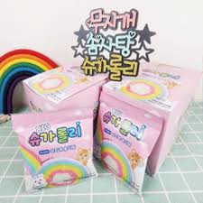 Kẹo Bông Gòn Cầu Vồng Big Sugar Lolli HQ Gói 12g