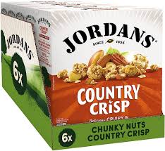 Ngũ Cốc Country Crisp Các Loại Hạt Jordans Anh Hộp 500g