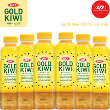 Nước Kiwi Vàng OKF HQ Chai 500ml