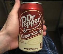 Nước Ngọt Dr Pepper Soda Cream Lon 355ml