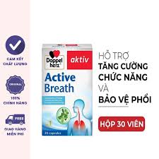 Viên Uống Hỗ Trợ Phổi Active Breath Hộp 30 Viên