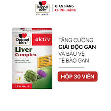 Viên Uống Hỗ Trợ Gan Liver Complex Hộp 30 Viên