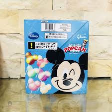 Hộp Kẹo Mút Popcan Mickey Nhật (XANH)