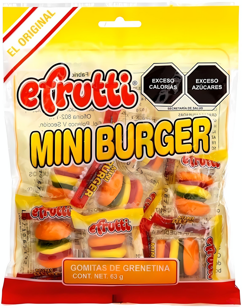 Kẹo Dẻo Efrutti (Pizza - Hotdog - Mini Burger)