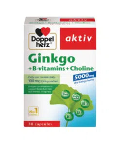 Viên Uống Bổ Não Ginko Doppelherz Hộp 30 Viên