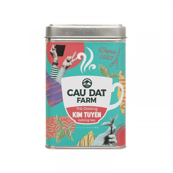 Trà Cầu Đất Hộp Thiếc 100g