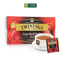 Trà Túi Lọc Twining Four Red Fruits Tea Hộp 50g