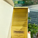 Trà Túi Lọc Twinings Of London Earl Grey Tea Hương Vị Thanh Tao Từ Cam Bergamot