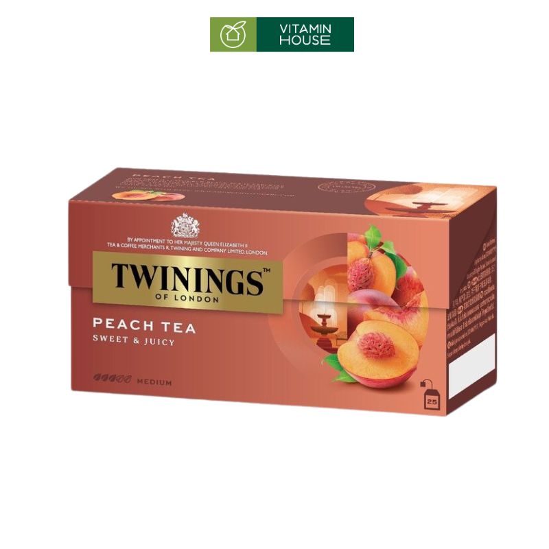 Trà Túi Lọc Twinings Of London Earl Grey Tea 50g Hương Vị Đa Dạng
