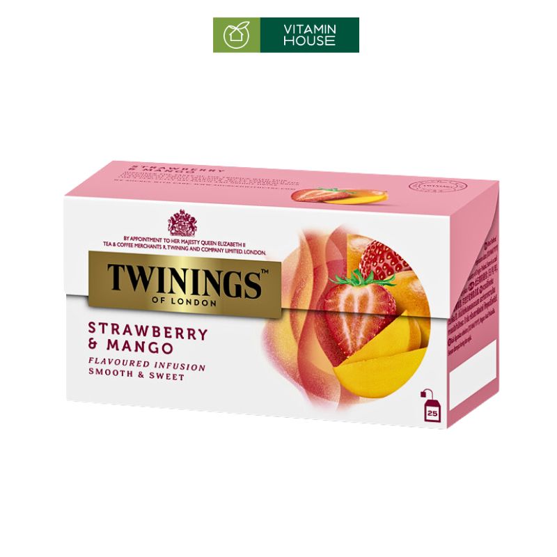 Trà Túi Lọc Twinings Of London Infusion Hương Vị Thảo Mộc Đa Dạng